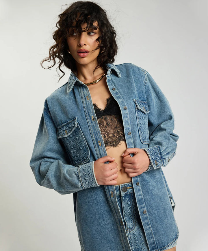 Starlight Everyday Denim Shirt / Salty Dog
