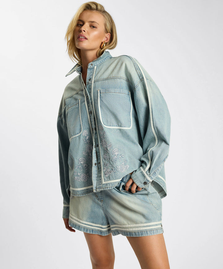 one teaspoon Folklore Essential Shirt 