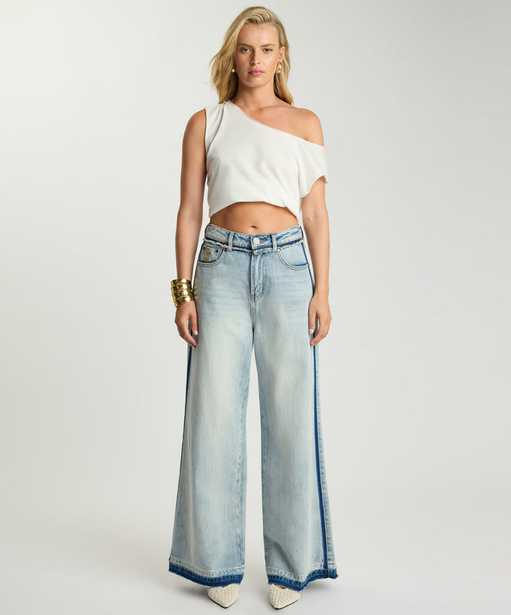 one teaspoon Love Machine Wide Leg Jeans
