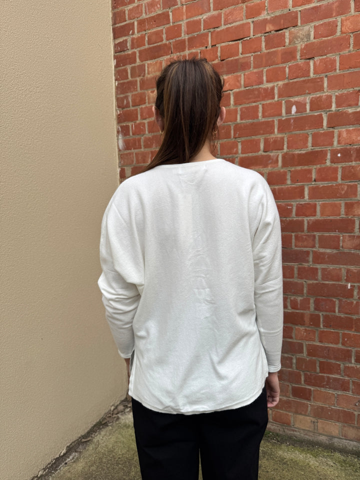 Osteria V Neck Jumper