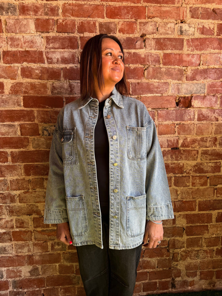 Oversize Denim Jacket