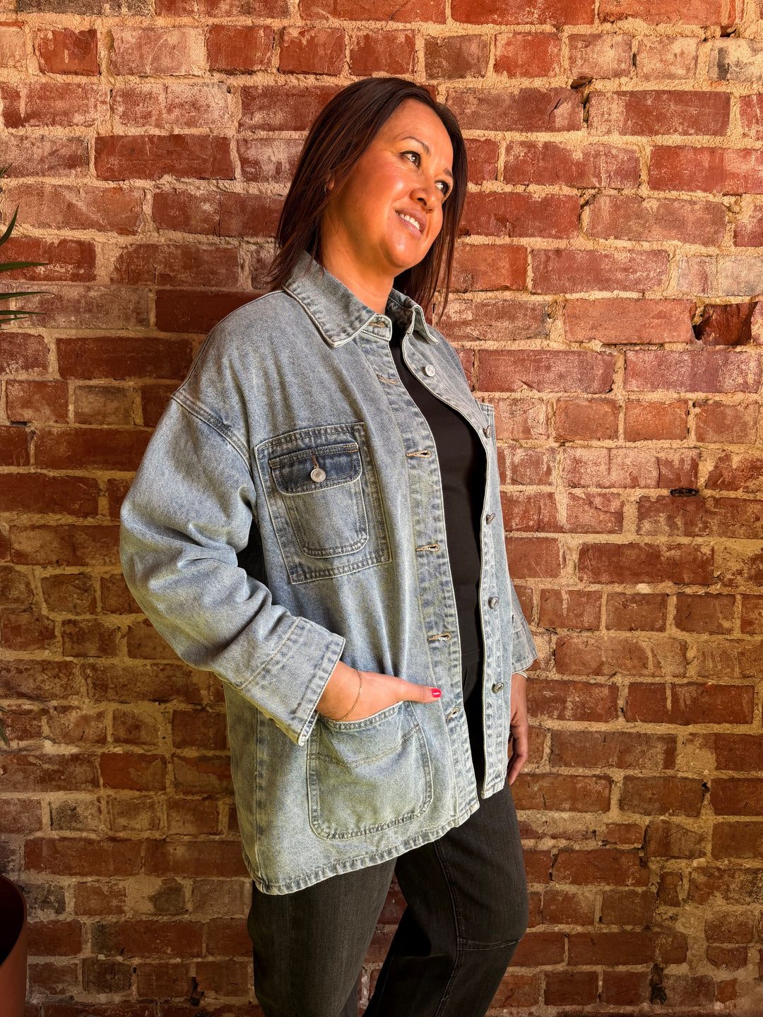 Oversize Denim Jacket