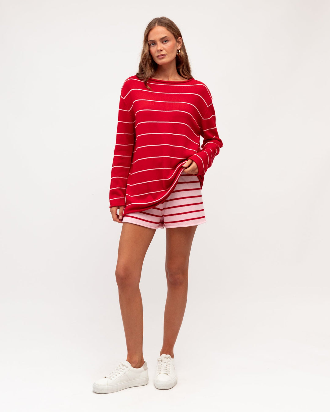 paper heart knit top