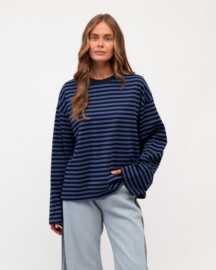 paper heart stripe tee