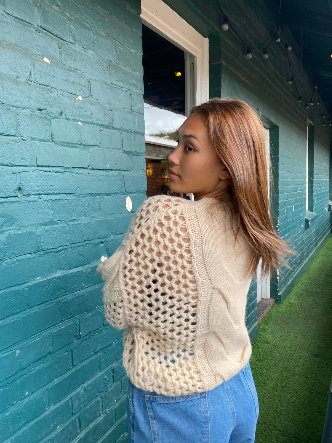 The Peachy Keen Knit from Peach and Parla