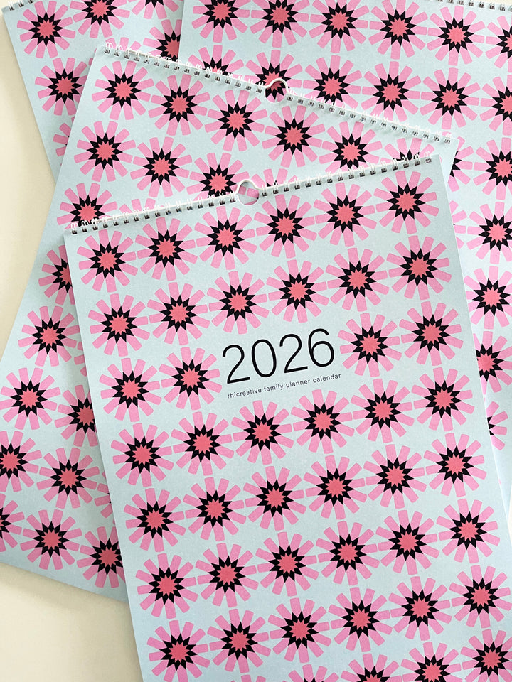 2026 Family Planner Calendar