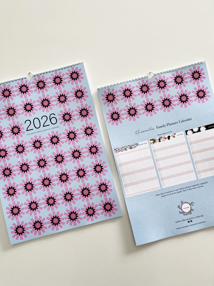 2026 Family Planner Calendar