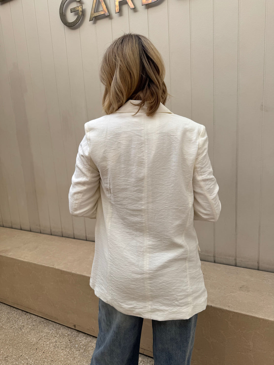 sunny girl blazer back detail