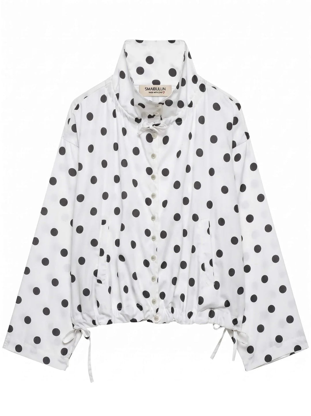 *Pre-order* Polka Dot Bomber Jacket