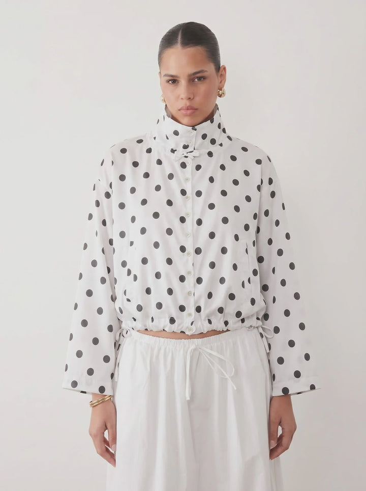 *Pre-order* Polka Dot Bomber Jacket