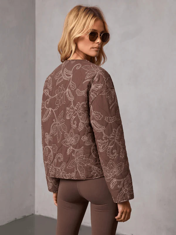 smaibulun printed floral jacket