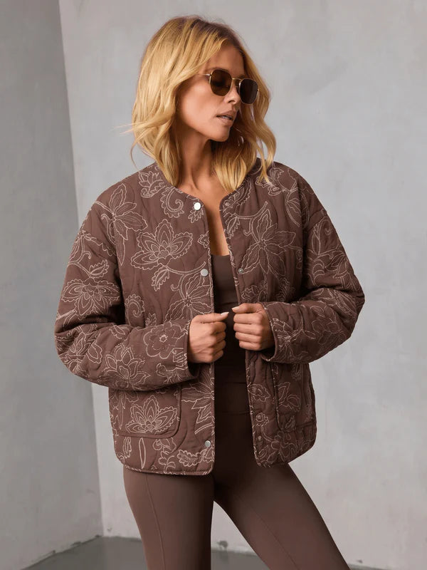 printed floral jacket from smaibulun