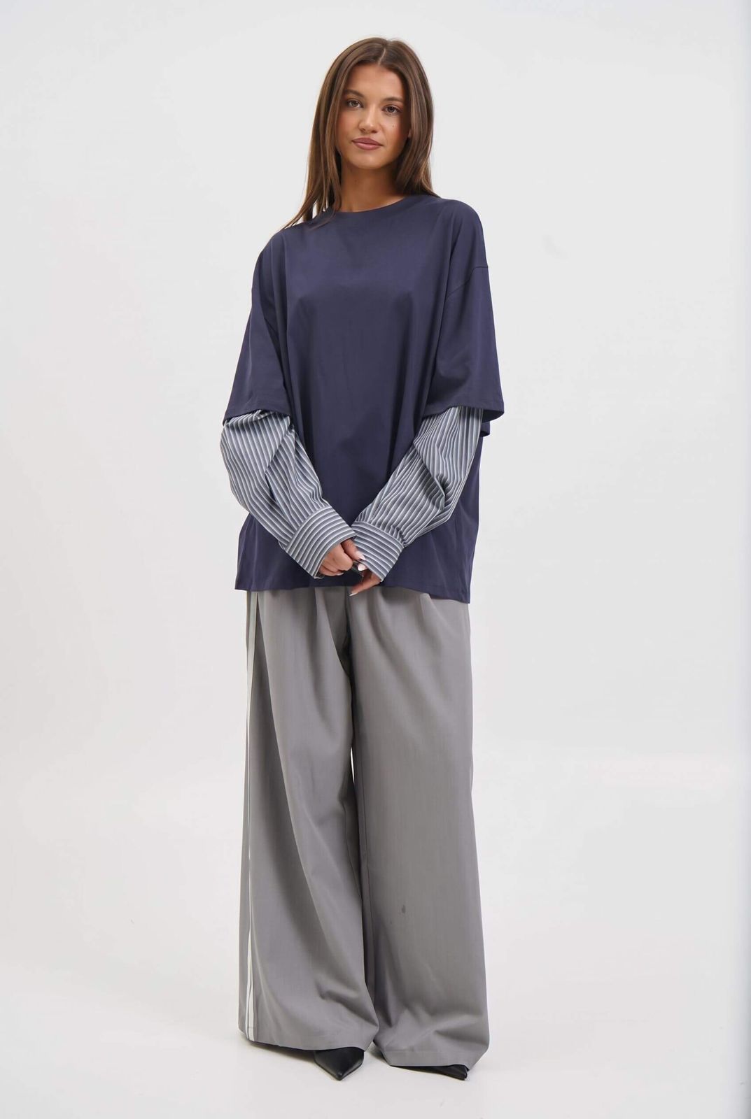 smaibulun striped cotton shirt