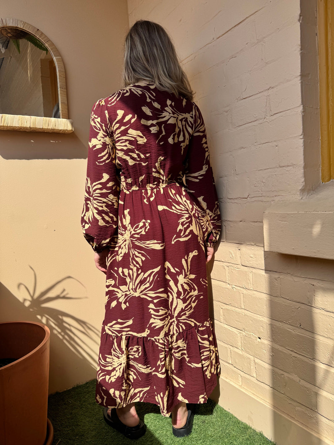 Soleil Print Maxi Dress