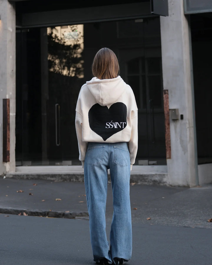 Butter Heart Hoodie by SŚAINT
