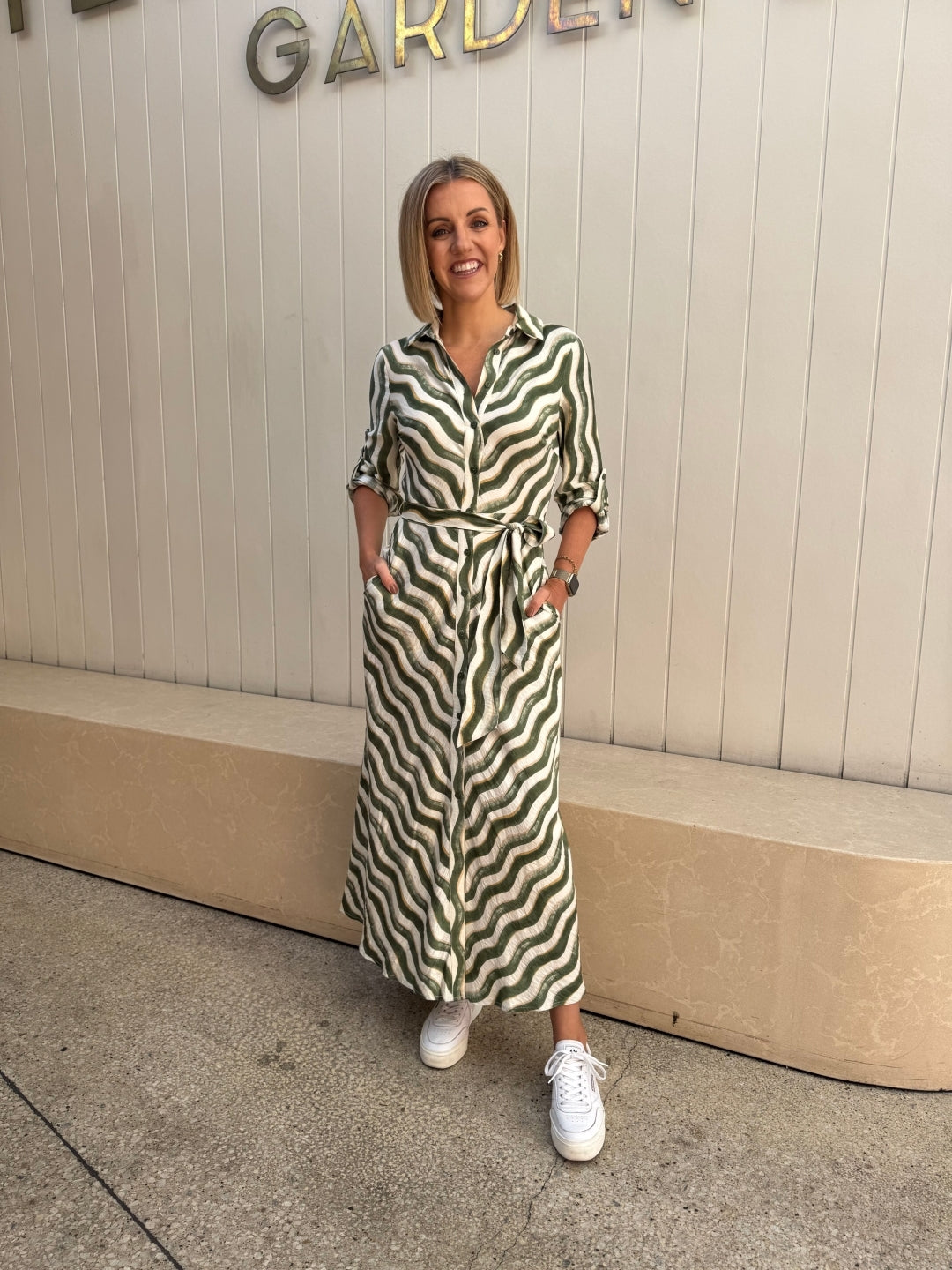 Stella Stripe Maxi Dress