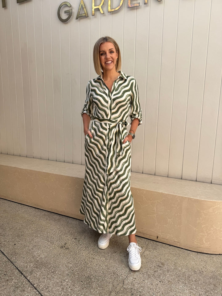 Stella Stripe Maxi Dress