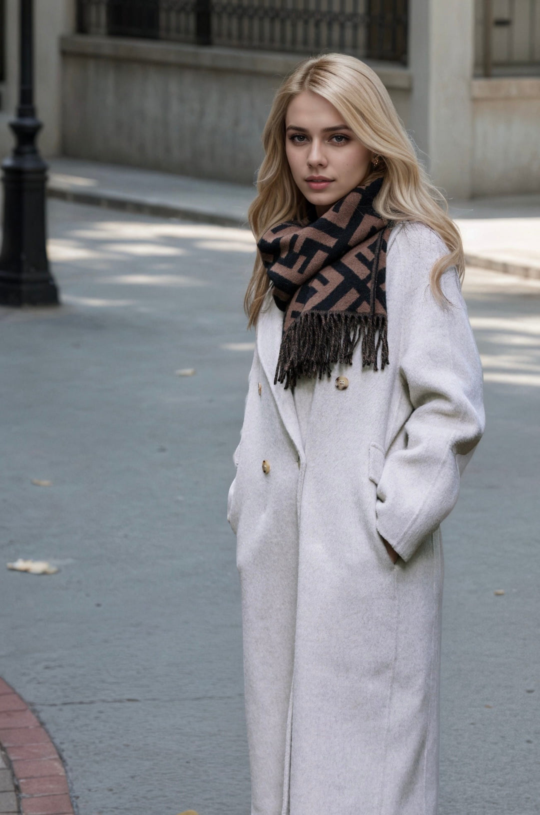 su studio alba wool coat