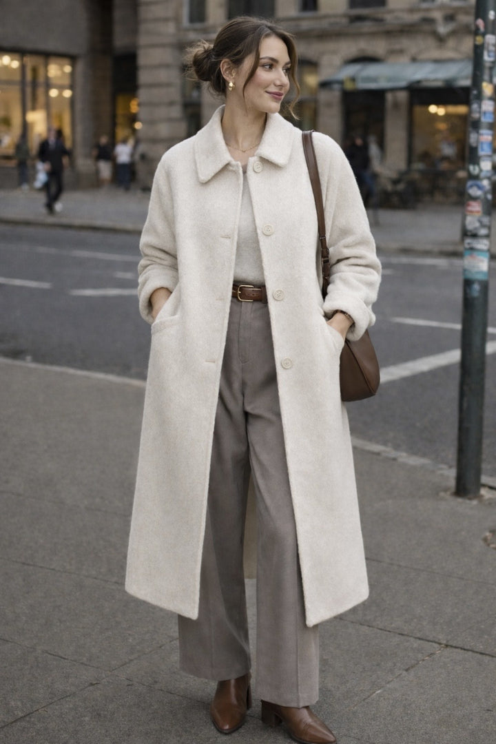 su studios mira wool coat