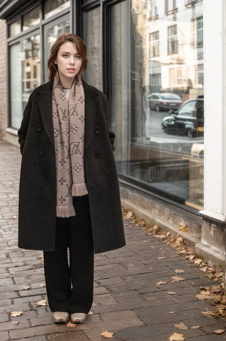 su studio sora wool coat