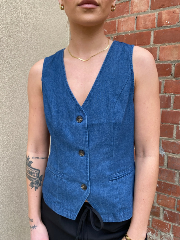 Denim Vest from Sunny Girl