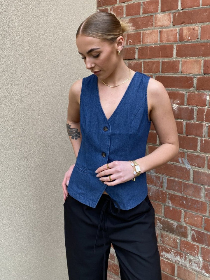 Denim Vest from Sunny Girl