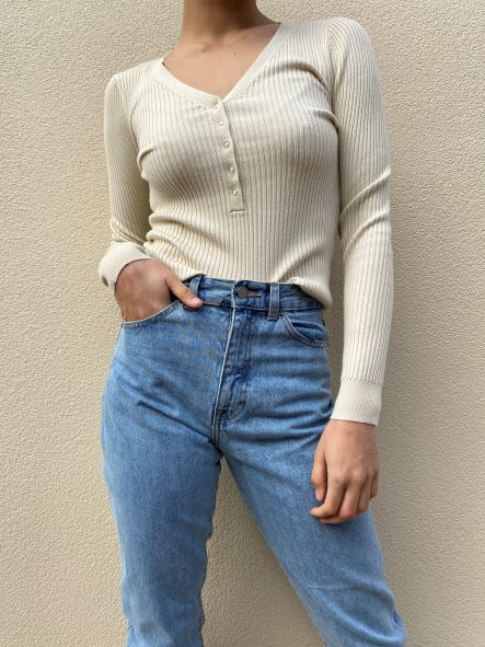 Lauda Button Knit Jumper