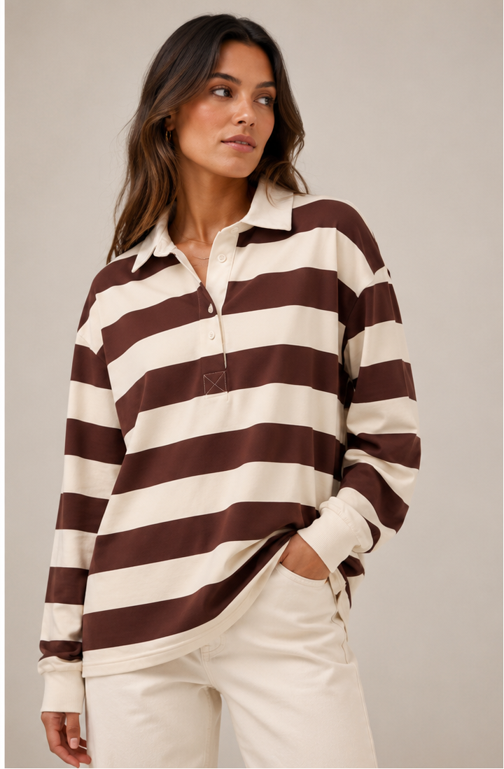 thanne canterbury stiped top