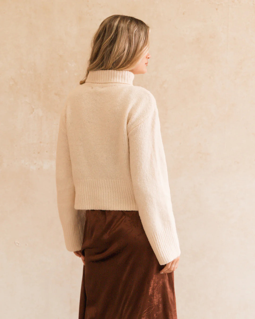 Timeless Knit Jumper / Vanilla