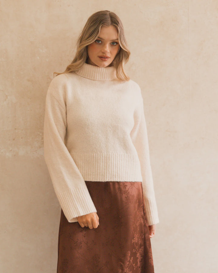 Timeless Knit Jumper / Vanilla