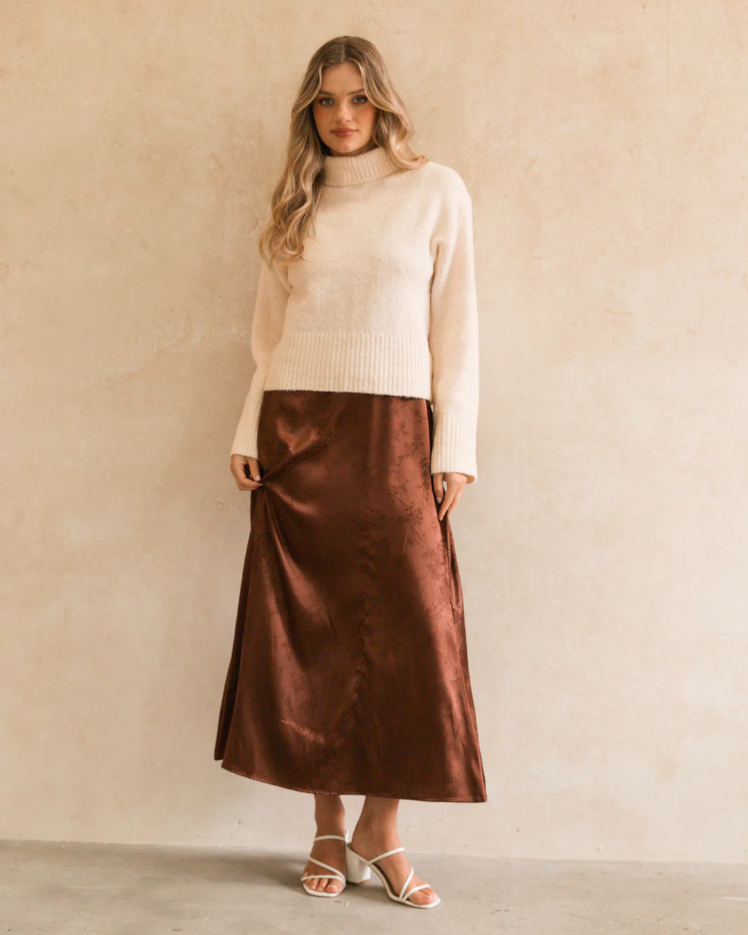 Timeless Knit Jumper / Vanilla