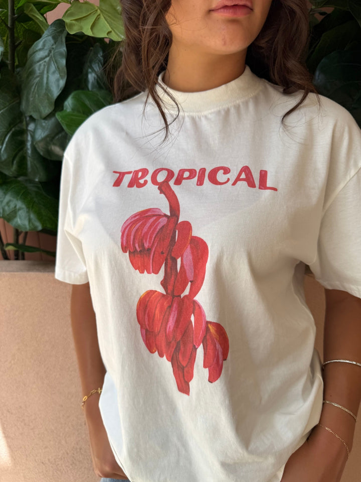 tropical tee by peach and parla