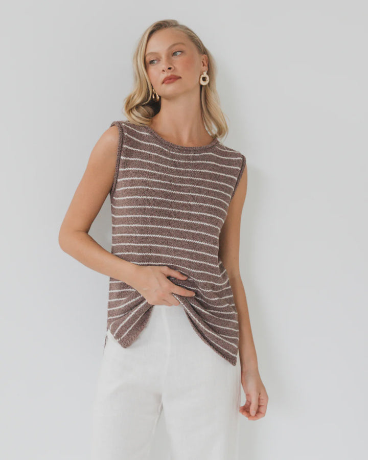 white closet tank top