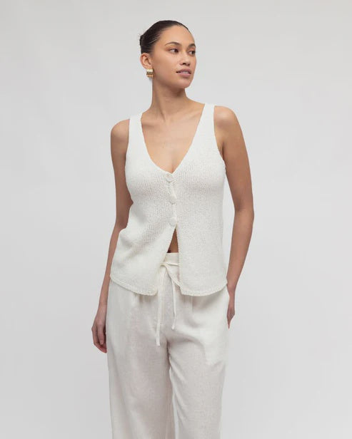 Lamar Knit Top from White Closet