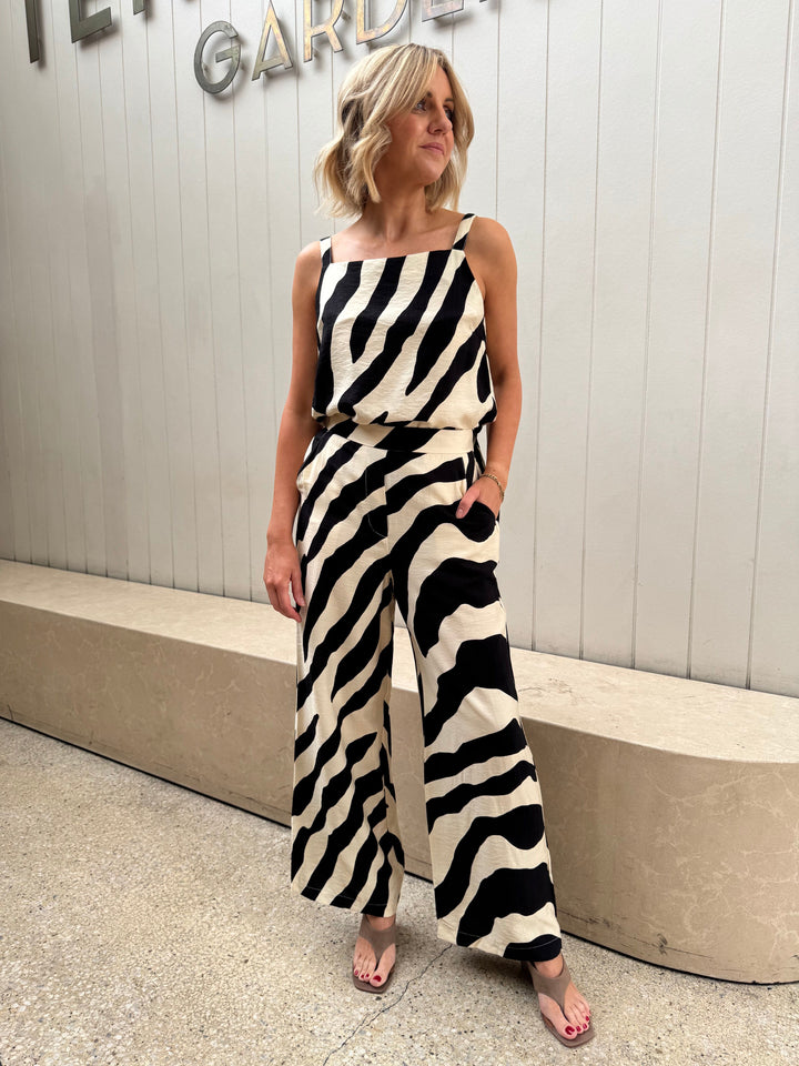Zebra Print Pants