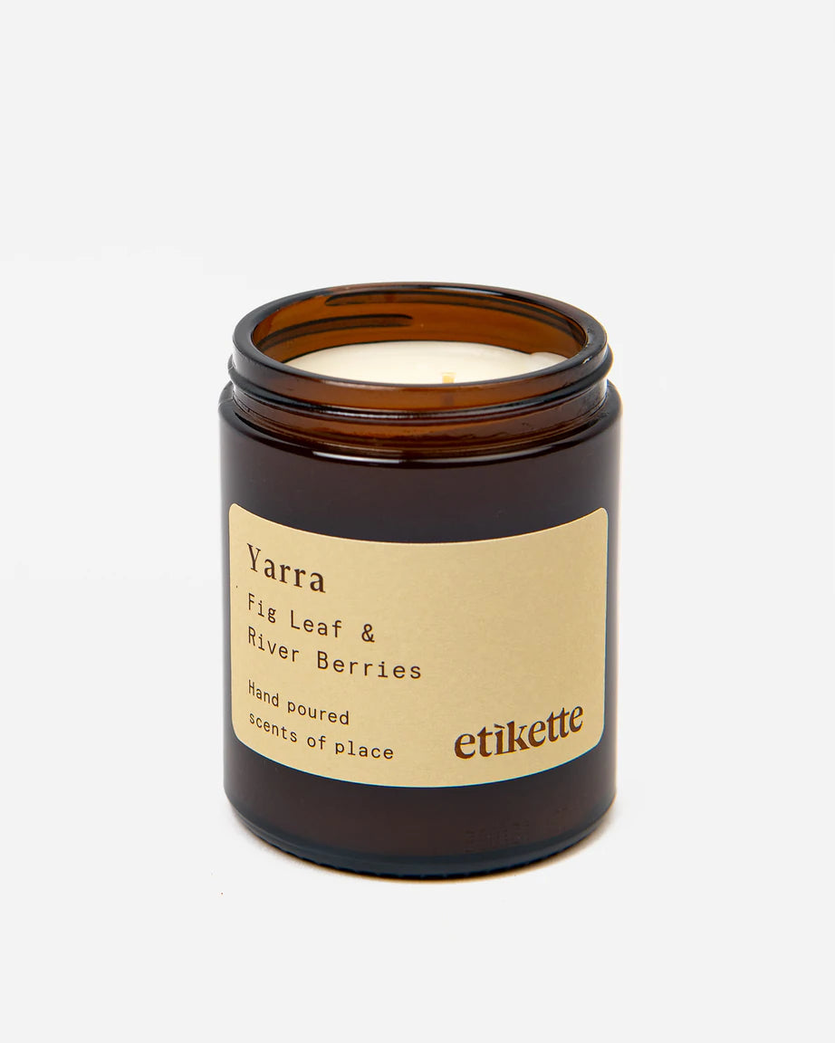 etikette candles yarra candle 175 ml