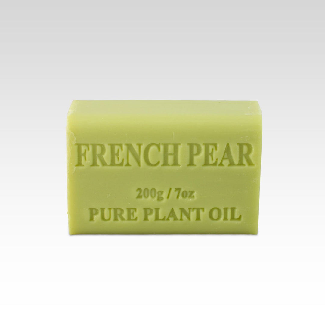 french pear soap from rhicreative